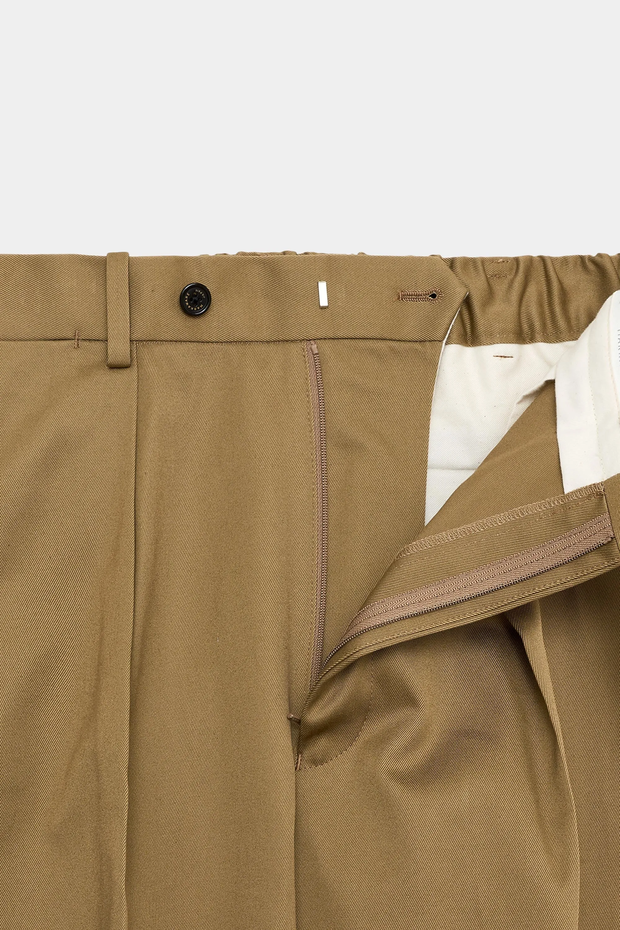 A23D-03PT02C ORGANIC COTTON 30/2 TWILL CLASSIC FIT TROUSERS