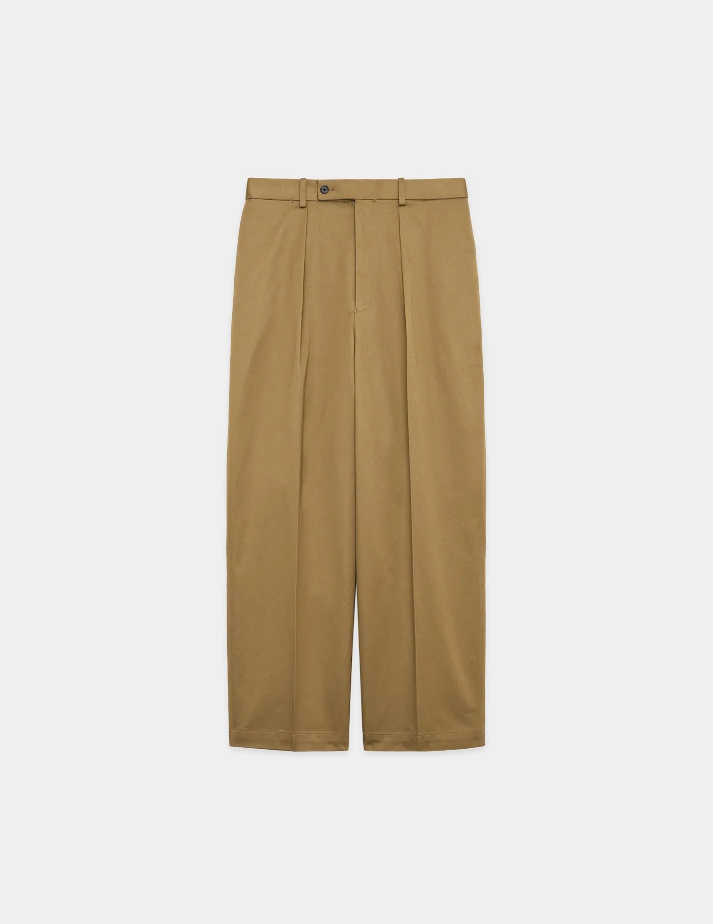 A23D-03PT02C ORGANIC COTTON 30/2 TWILL CLASSIC FIT TROUSERS