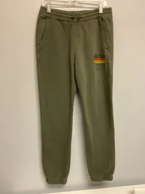 Abercrombie Size 12 Green Cotton Big Boys Sweat Pants