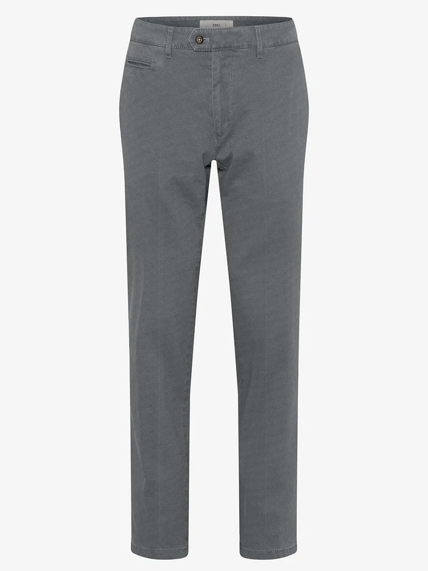 Brax Everest Flat Front Stretch Pants in Graphit