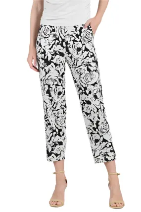 Clara SunWoo Pull On Jogger Print Capri
