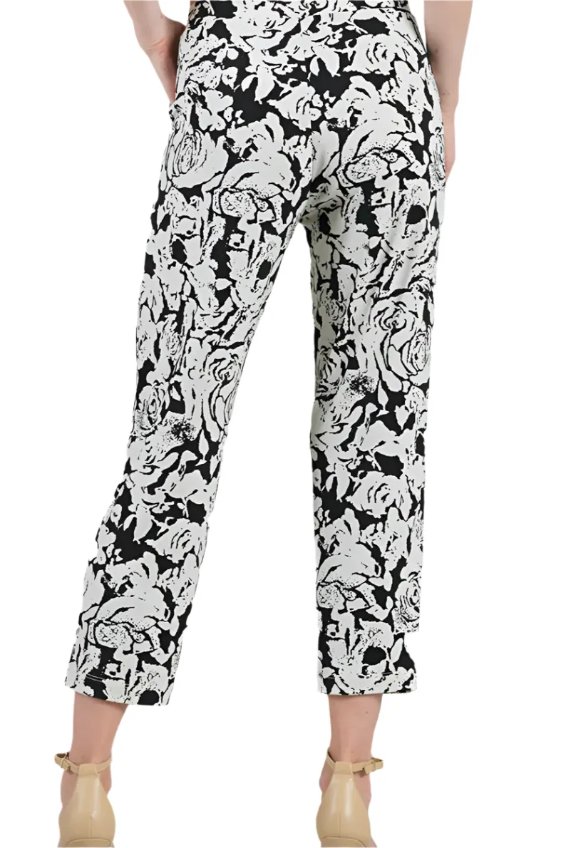 Clara SunWoo Pull On Jogger Print Capri