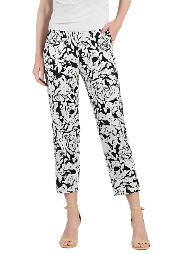 Clara SunWoo Pull On Jogger Print Capri