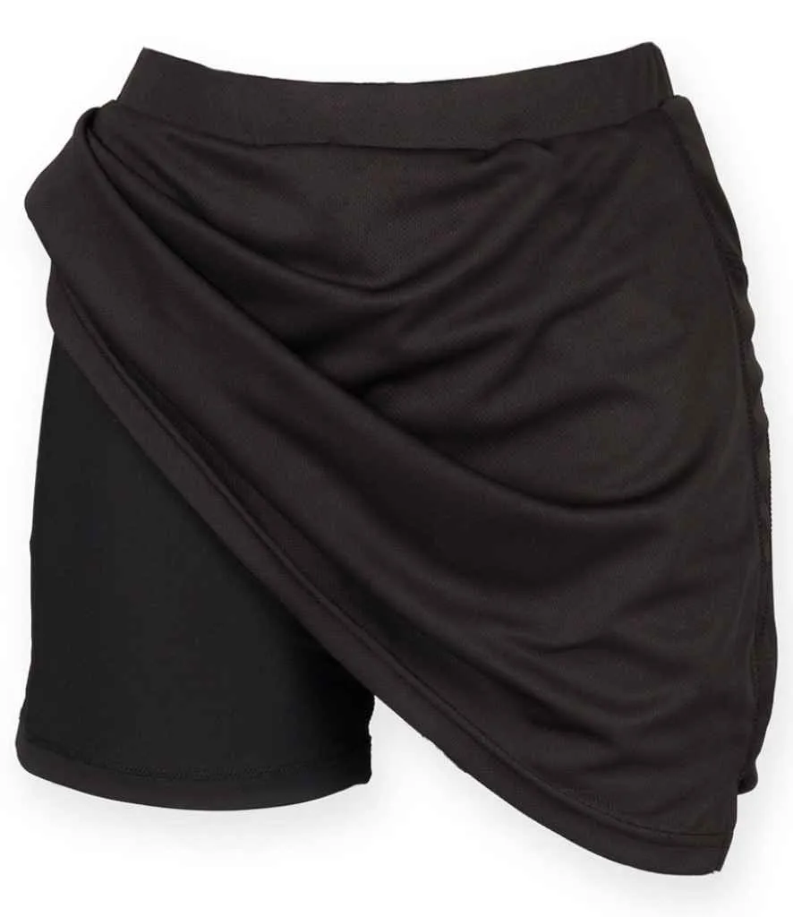 Finden   Hales Ladies Skort | Black
