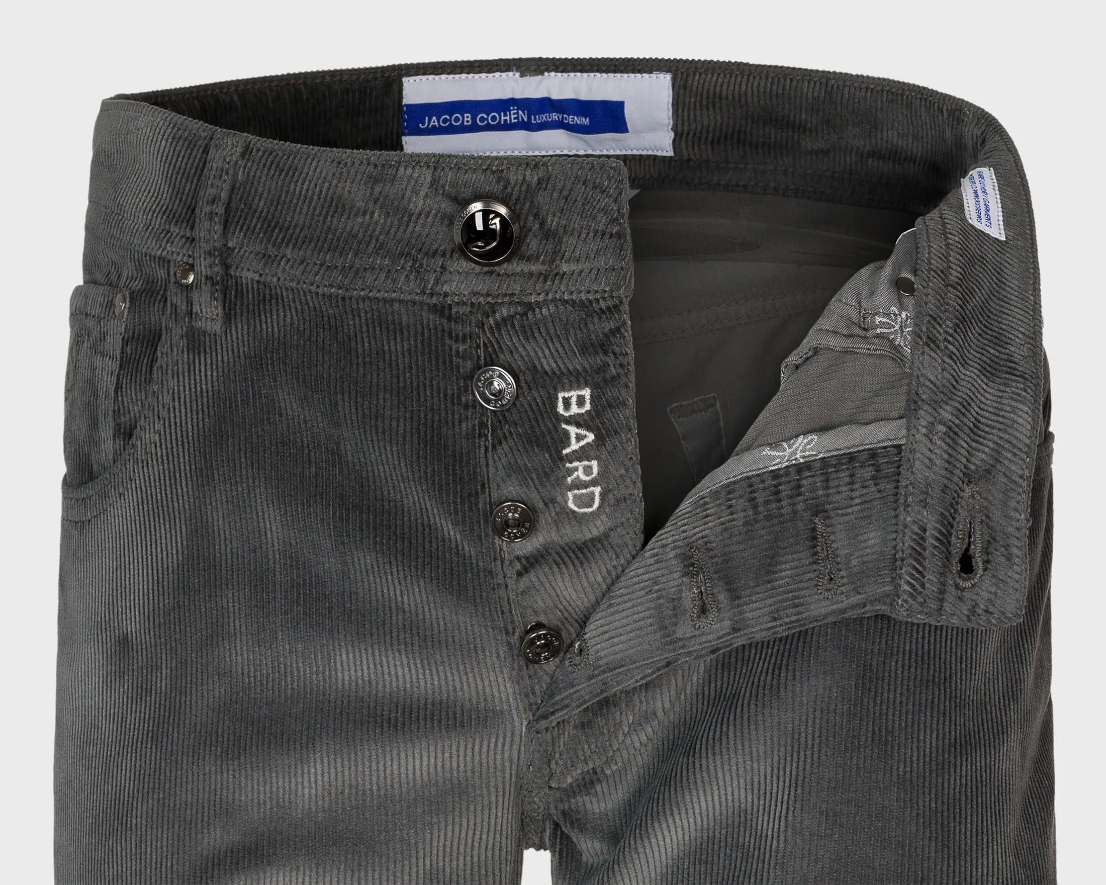 Jacob Cohen bard grey corduroy
