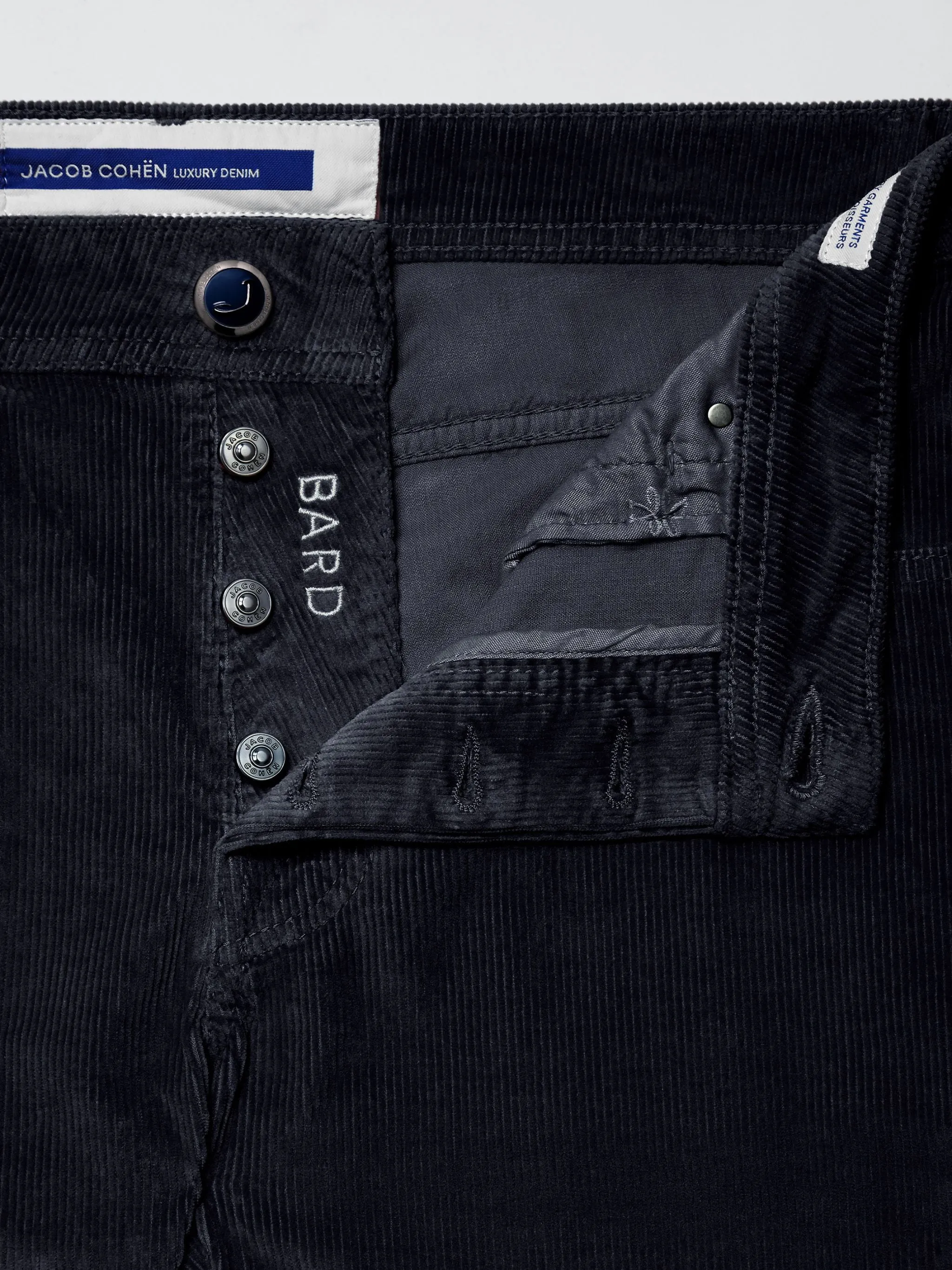 Jacob Cohen bard NAVY BLUE corduroy