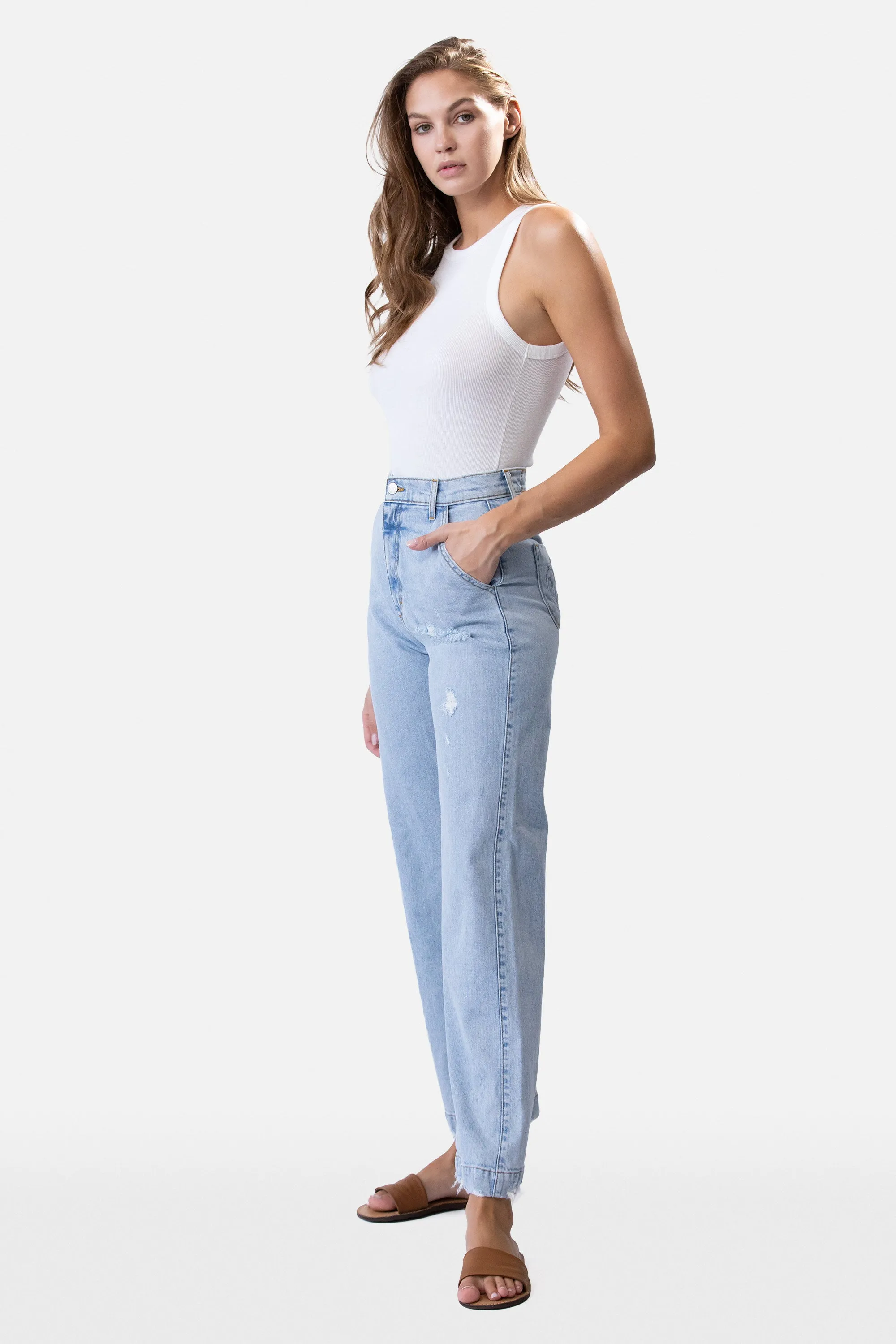 Meaghan Wide Leg In Thelma And Louise
