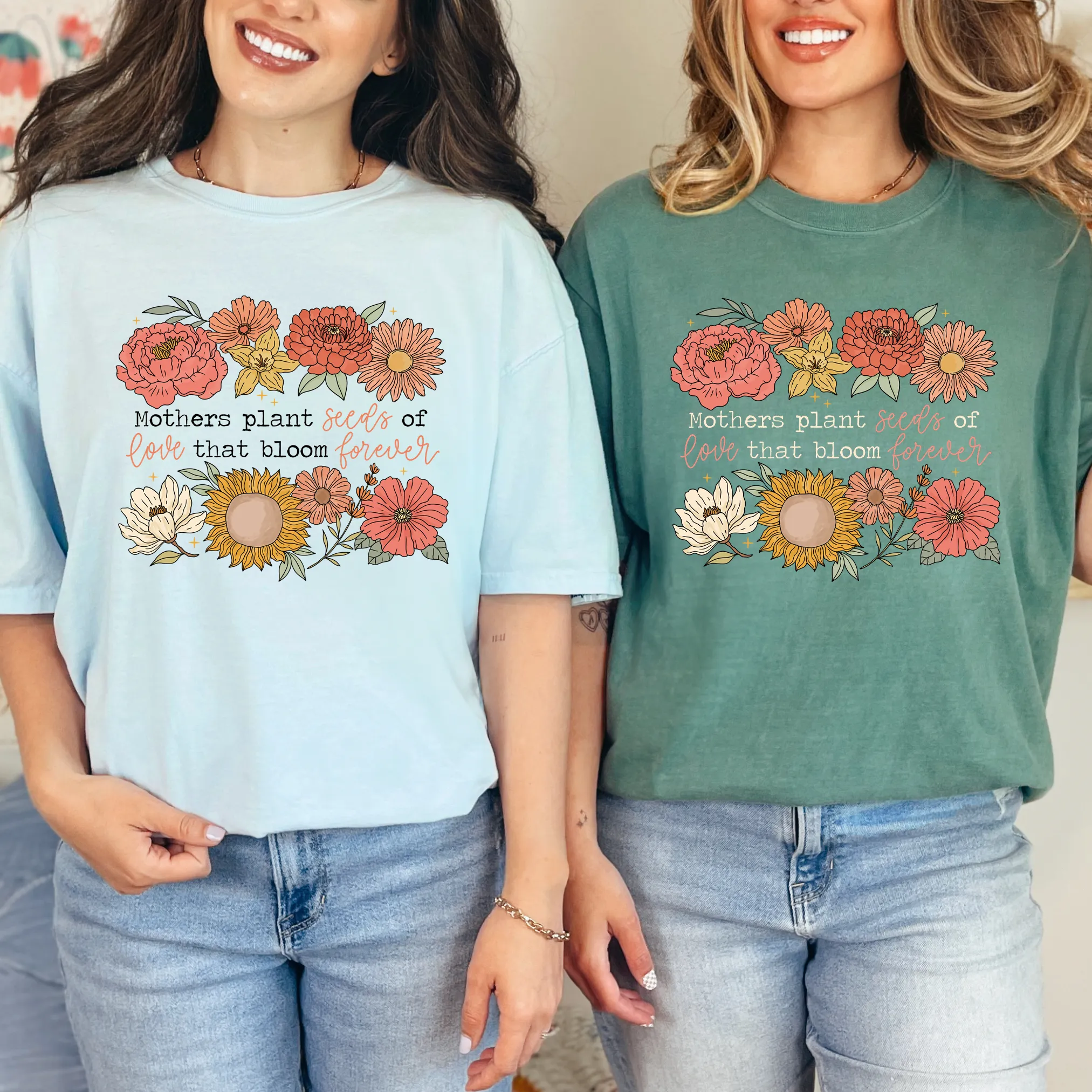 Mothers Plant Seeds