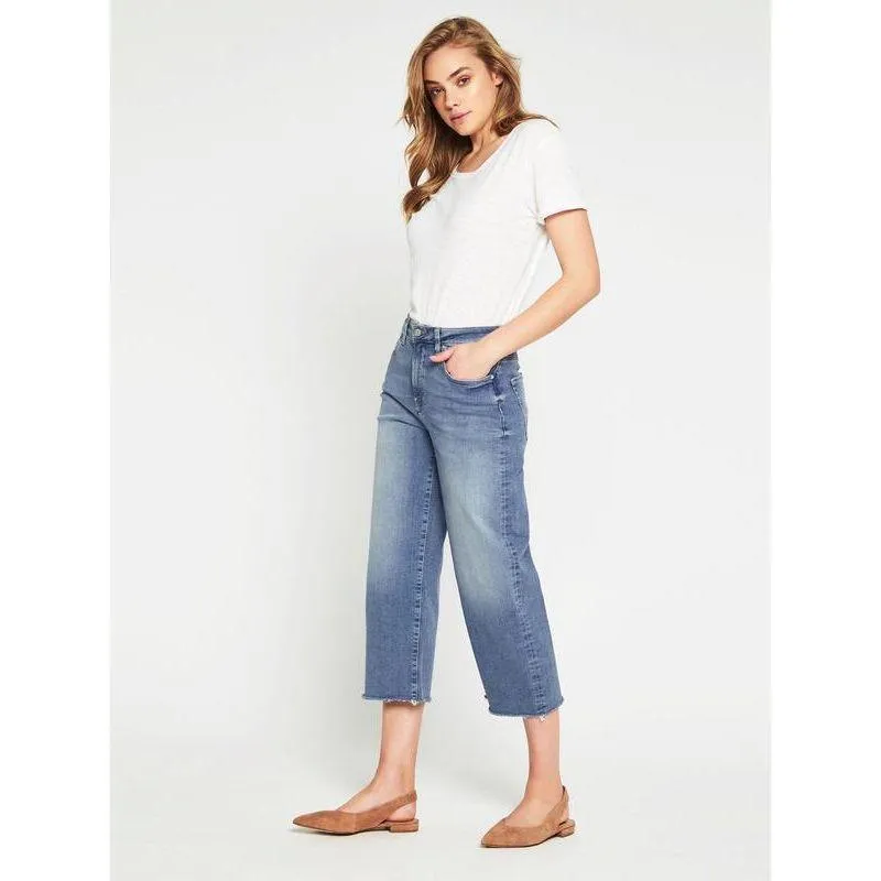 NWT - Mavi  'Romee' Ladies High Rise Wide Crop Jeans -Size 30