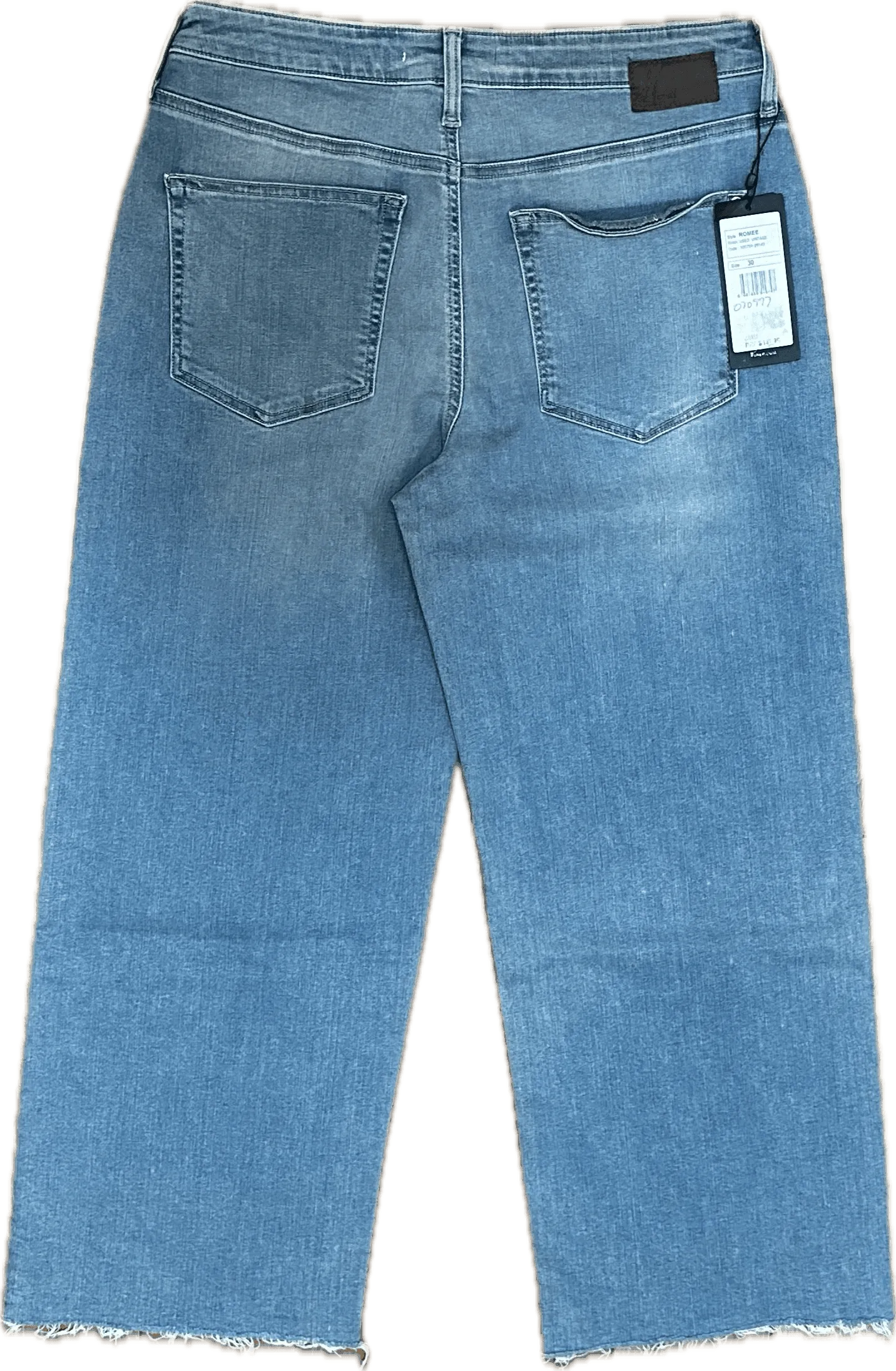 NWT - Mavi  'Romee' Ladies High Rise Wide Crop Jeans -Size 30