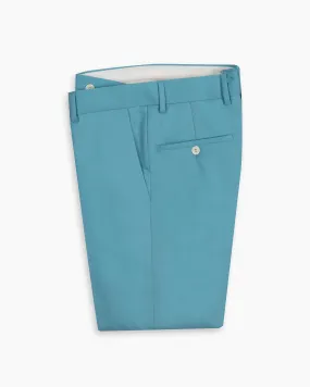 Teal Flat Front Pant