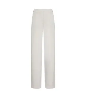 Wide Leg Pull on Pant in Platinum